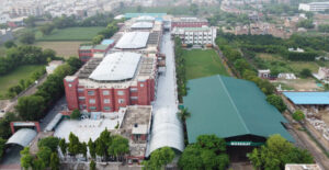 Nosegay Public School campus in Sri Ganganagar, Rajasthan, home of the CBSE West Zone Handball Tournament 2026 Silver Medal winners.